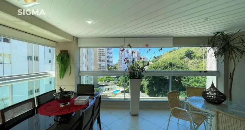 Vista mar - Apartamento à venda com 3 suítes - Condomínio com piscina e churrasqueira - 2 vagas - Jardim Astúrias - Guarujá/SP