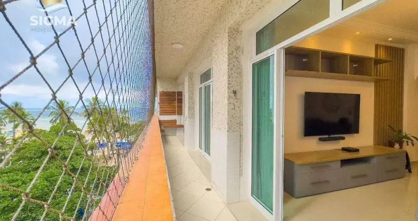 Apartamento com 2 dormitórios à venda, 80 m² por R$ 589.000,00 - Pitangueiras - Guarujá/SP