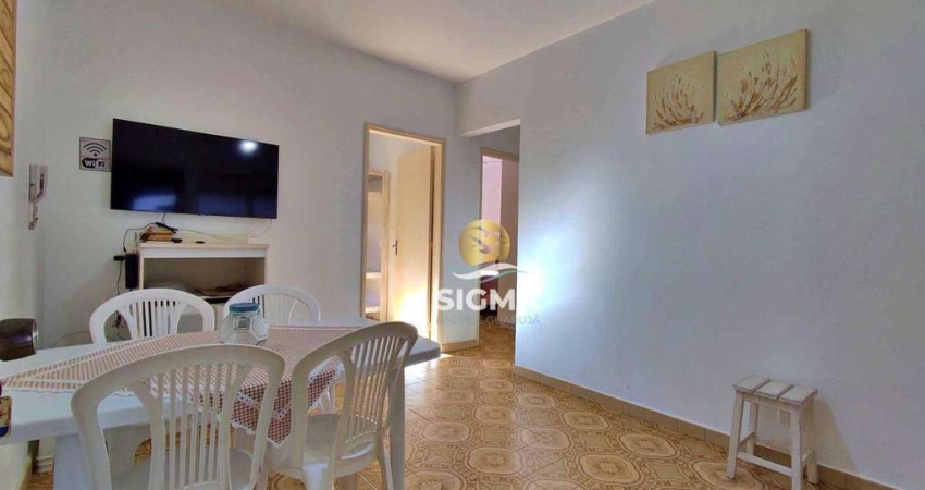 Apartamento com 2 dormitórios à venda, 68 m² por R$ 340.000,00 - Pitangueiras - Guarujá/SP