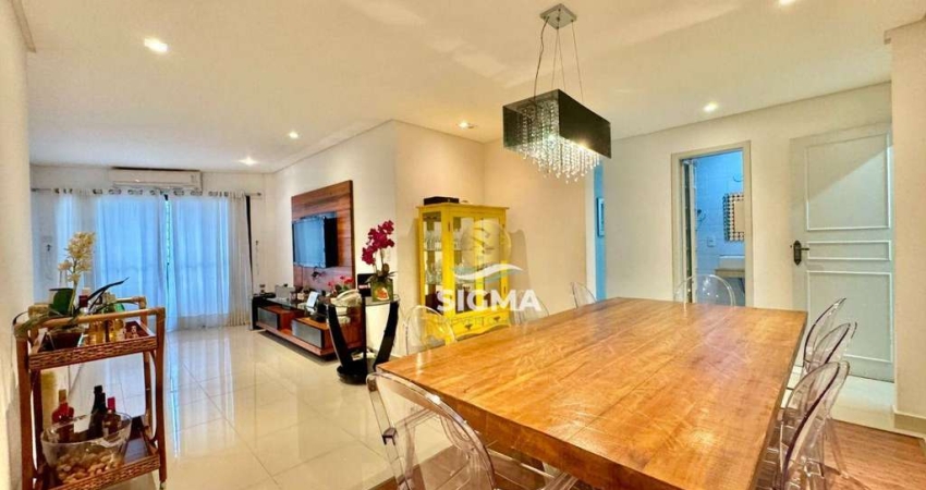 Apartamento com 4 quartos sendo 1 suíte à venda na Praia das Pitangueiras - Guarujá/SP.