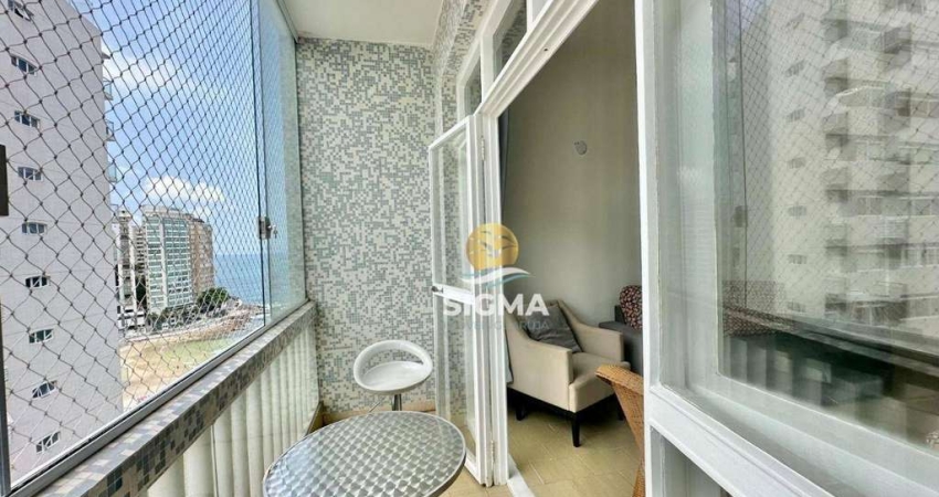 Apartamento com 2 dormitórios à venda, 104 m² por R$ 460.000,00 - Pitangueiras - Guarujá/SP