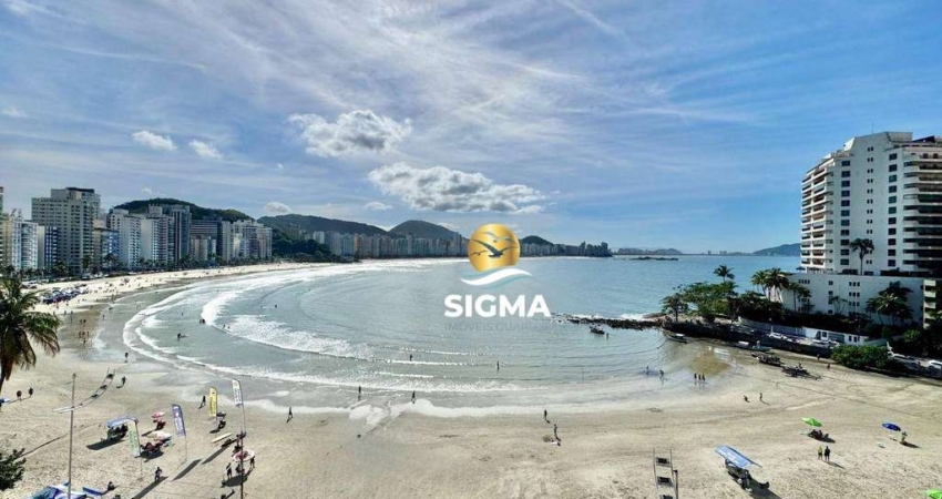 Apartamento com 3 quartos sendo 1 suíte à venda, 150 m² por R$ 1.300.000 - Jardim Astúrias - Guarujá/SP.