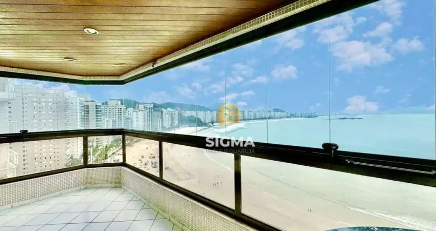 Apartamento com 3 dormitórios à venda, 170 m² por R$ 1.500.000,00 - Jardim Astúrias - Guarujá/SP