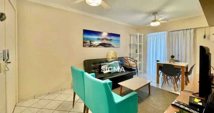 Apartamento com 2 dormitórios à venda, 80 m² por R$ 498.000,00 - Pitangueiras - Guarujá/SP