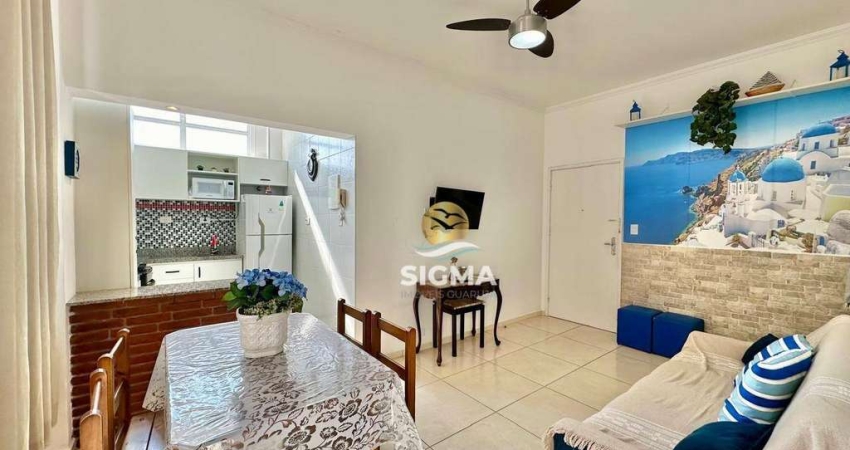 PERTO DO MAR - Apartamento com 2 Suítes à venda na Praia das Pitangueiras - Guarujá/SP.