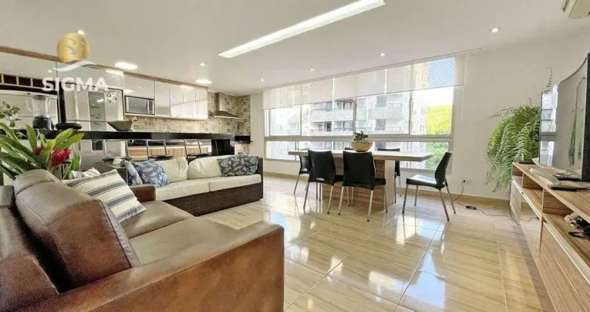 Apartamento com 3 Suítes à venda na Praia das Pitangueiras, Guarujá/SP.