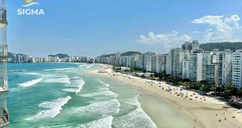 Apartamento à venda na Praia das Pitangueiras, Guarujá/SP.