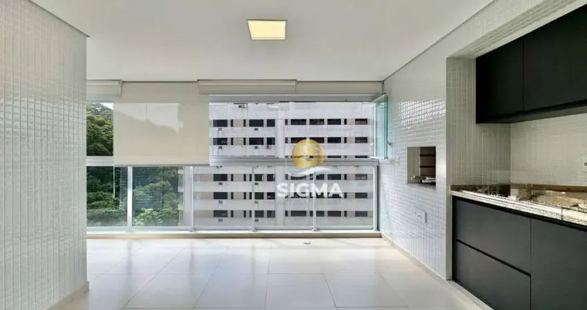 Apartamento com 3 dormitórios à venda, 115 m² por r$ 1.370.000,00 - pitangueiras - guarujá/sp