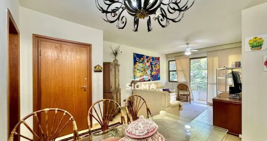Apartamento com 3 dormitórios à venda, 120 m² por R$ 615.000,00 - Praia das Pitangueiras - Guarujá/SP
