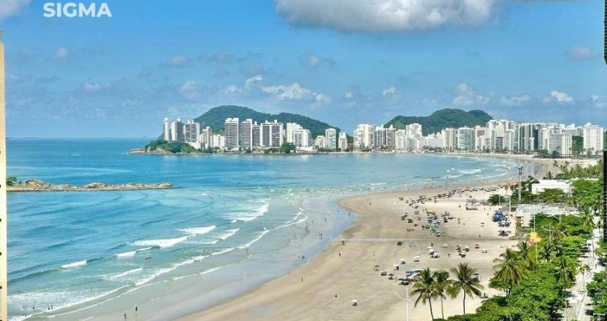 VISTA MAR - Apartamento com 4 quartos sendo 2 suítes à venda, 160 m² por R$ 1.150.000 - Pitangueiras - Guarujá/SP.