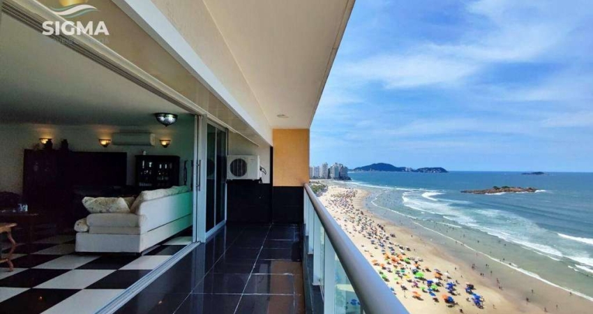 Apartamento à venda, 245 m² por R$ 2.500.000,00 - Pitangueiras - Guarujá/SP