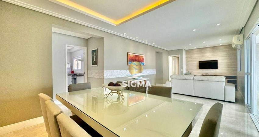 PRÉDIO NOVO - Apartamento com 3 quartos sendo 1 suíte à venda na Praia das Astúrias - Guarujá/SP.