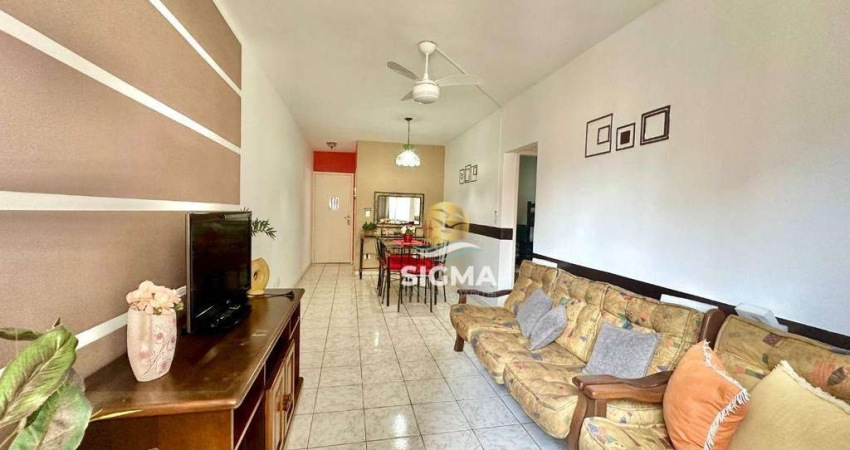 Apartamento com 2 dormitórios à venda, 70 m² por R$ 450.000,00 - Pitangueiras - Guarujá/SP