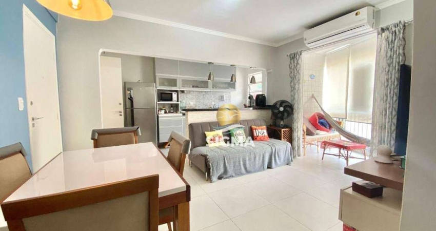 Apartamento com 1 quarto à venda na Praia do Tombo - Guarujá/SP.