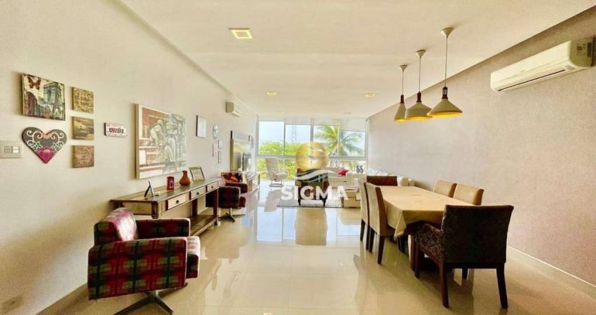 Apartamento com 4 dormitórios à venda, 208 m² por R$ 1.300.000,00 - Pitangueiras - Guarujá/SP
