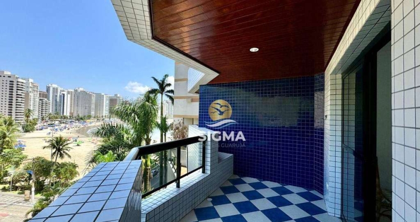 PERTO DO MAR - Apartamento com 2 quartos sendo 1 suíte à venda na Praia das Pitangueiras - Guarujá/SP.