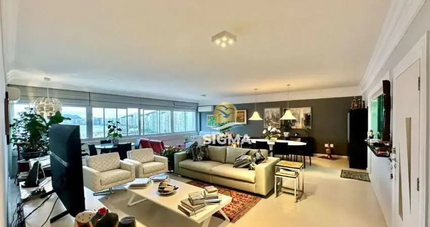 Apartamento com 4 dormitórios à venda, 375 m² por R$ 1.550.000,00 - Pitangueiras - Guarujá/SP