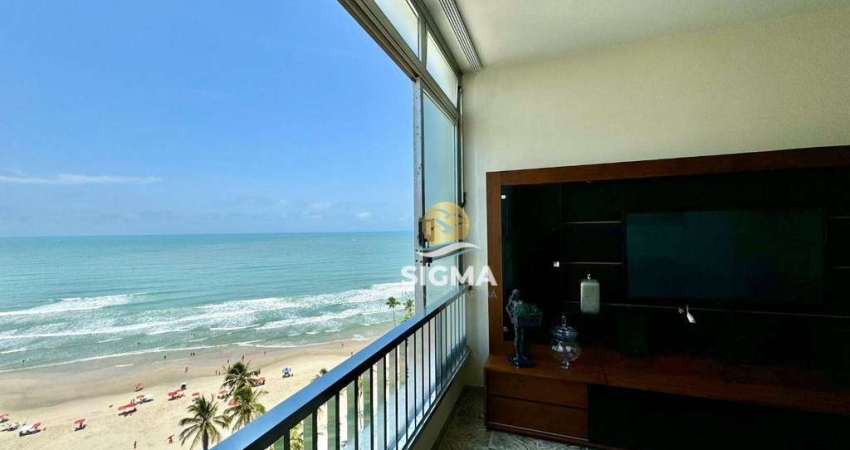 Apartamento com 2 dormitórios à venda, 95 m² por R$ 639.000 - Pitangueiras - Guarujá/SP.