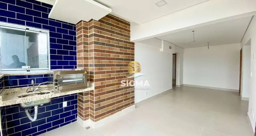 Apartamento com 2 dormitórios à venda, 75 m² por r$ 622.400,00 - enseada - guarujá/sp