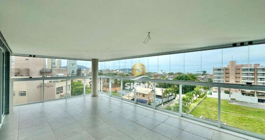 Apartamento com 3 quartos sendo 1 suíte à venda, 110 m² por R$ 1.300.000 - Enseada - Guarujá/SP.