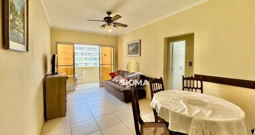 Apartamento com 2 dormitórios à venda, 70 m² por r$ 477.000,00 - pitangueiras - guarujá/sp