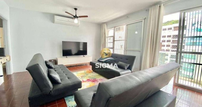 Apartamento com 3 dormitórios à venda, 100 m² por R$ 460.000,00 - Pitangueiras - Guarujá/SP