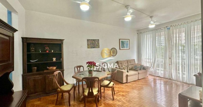 Apartamento com 4 quartos sendo 1 suíte à venda, 120 m² por R$ 495.000 - Pitangueiras - Guarujá/SP.
