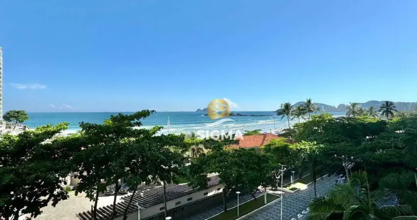 FRENTE MAR - Apartamento com 3 quartos à venda, 158 m² por R$ 700.000 - Pitangueiras - Guarujá/SP.