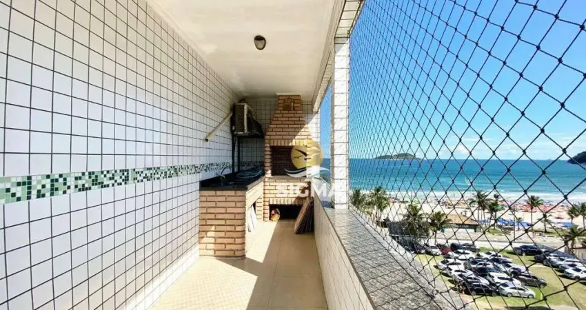 Cobertura com 4 quartos sendo 3 suítes à venda na Praia do Tombo - Guarujá/SP.