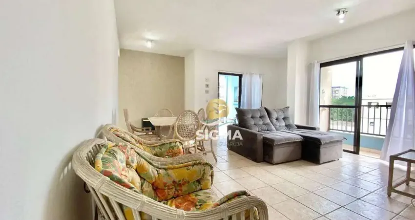 Cobertura com 3 quartos sendo 1 suíte à venda na Praia do Tombo - Guarujá/SP.