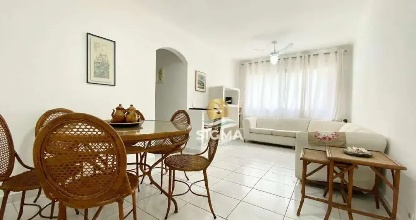 Apartamento com 2 dormitórios à venda, 70 m² por R$ 424.000,00 - Pitangueiras - Guarujá/SP
