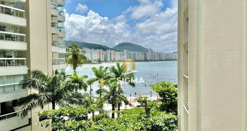 Apartamento com 3 dormitórios à venda, 95 m² por R$ 1.050.000,00 - Jardim Astúrias - Guarujá/SP