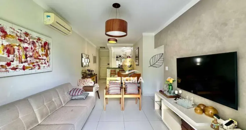Apartamento com 3 quartos sendo 1 Suíte  à venda, 90 m² por R$ 680.000 - Praia das Pitangueiras - Guarujá/SP.