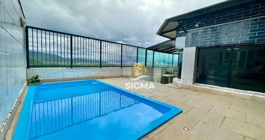 Cobertura com 3 quartos 1 suíte à venda, 165 m² por R$ 880.000 - Jardim Astúrias - Guarujá/SP.
