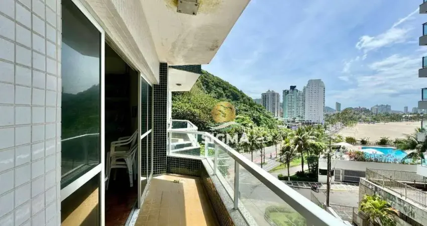Apartamento com 4 dormitórios à venda, 126 m² por R$ 550.000,00 - Pitangueiras - Guarujá/SP