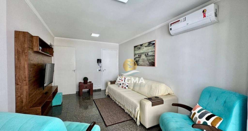 Apartamento com 2 dormitórios à venda, 67 m² por R$ 600.000 - Pitangueiras - Guarujá/SP.