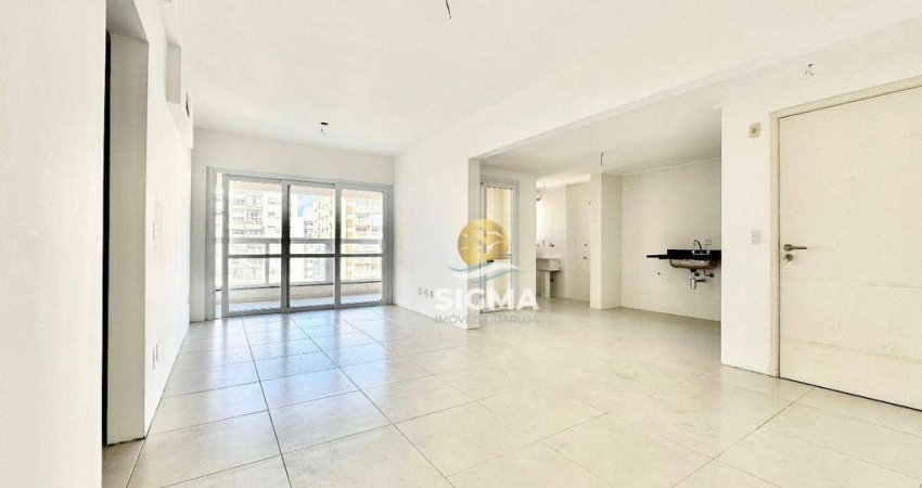 Apartamento com 3 quartos sendo 1 suíte à venda, 118 m² por R$ 950.000 - Pitangueiras - Guarujá/SP.