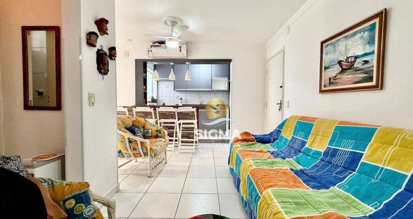 Apartamento com 1 quarto à venda na Praia das Pitangueiras - Guarujá/SP.