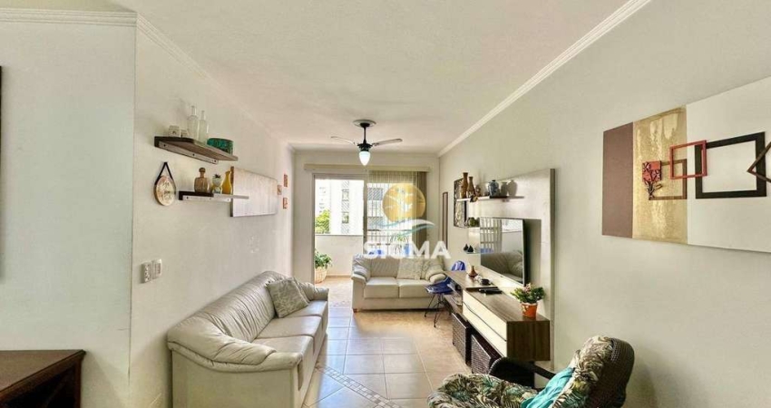 Apartamento com 2 dormitórios, 78 m² - venda por R$ 550.000,00 ou aluguel por R$ 3.900,00/mês - Praia das Pitangueiras - Guarujá/SP