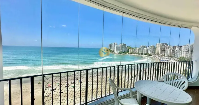 Apartamento com 3 dormitórios à venda, 144 m² por r$ 1.270.000,00 - jardim astúrias - guarujá/sp