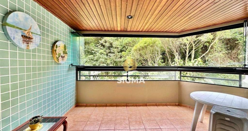 Apartamento com 3 quartos sendo 1 suíte à venda, 100 m² por R$ 580.000 - Pitangueiras - Guarujá/SP.