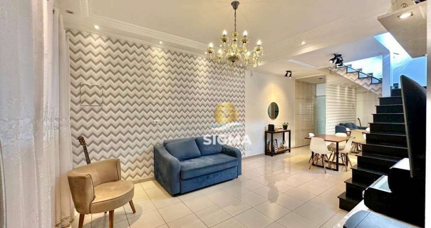 Sobrado com 3 quartos sendo 1 suíte à venda, 212 m² por R$ 530.000 - Vicente de Carvalho - Guarujá/SP.