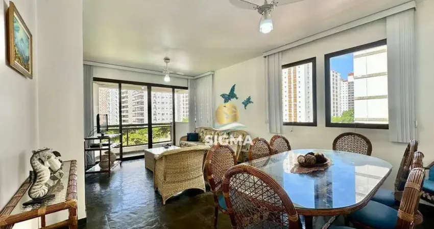 Apartamento com 3 dormitórios sendo 1 suíte à venda na Praia das Pitangueiras - Guarujá/SP.