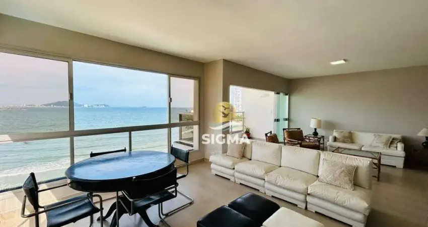 FRENTE MAR - Apartamento com 4 Suítes à venda na Praia das Astúrias - Guarujá/SP.