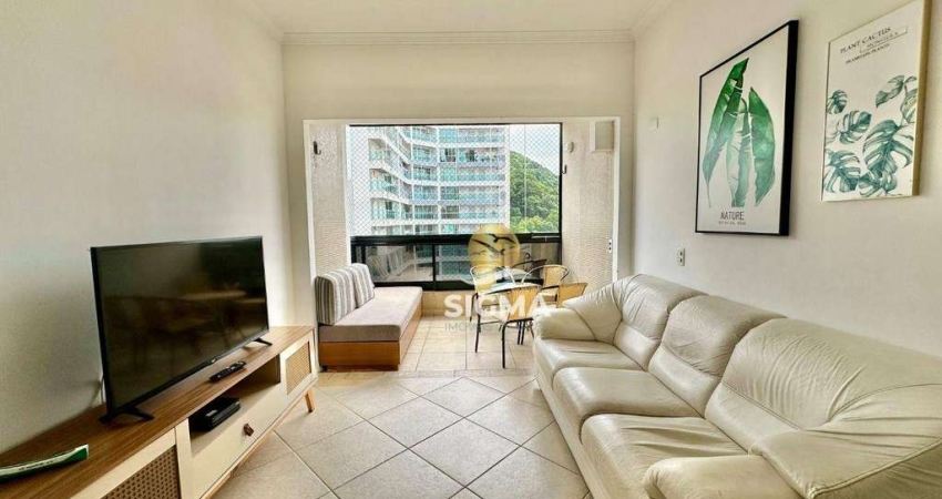 Apartamento com 2 quartos sendo 1 suíte à venda na Praia das Pitangueiras - Guarujá/SP.