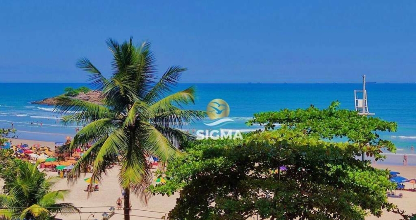 Apartamento com 3 dormitórios à venda, 100 m² por R$ 690.000 - Pitangueiras - Guarujá/SP.