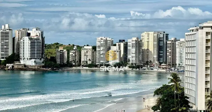 VISTA MAR - Apartamento com 1 Suíte à venda, 55 m² por R$ 400.000 - Pitangueiras - Guarujá/SP.