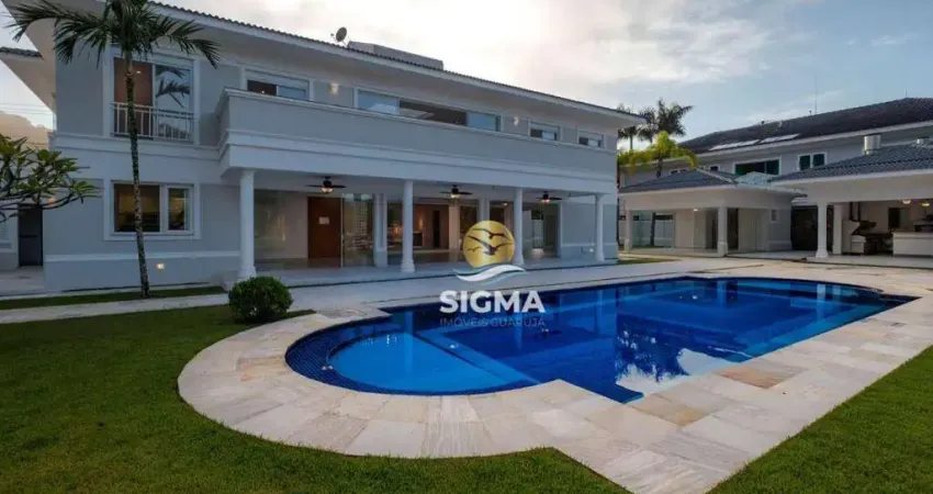 Casa com 4 Suítes à venda, 750 m² por R$ 9.600.000 - Marina Guarujá - Guarujá/SP.