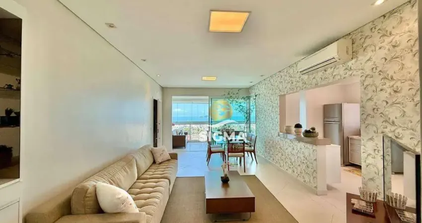Apartamento com 3 Suítes à venda, 132 m² por R$ 1.500.000 - Enseada - Guarujá/SP.