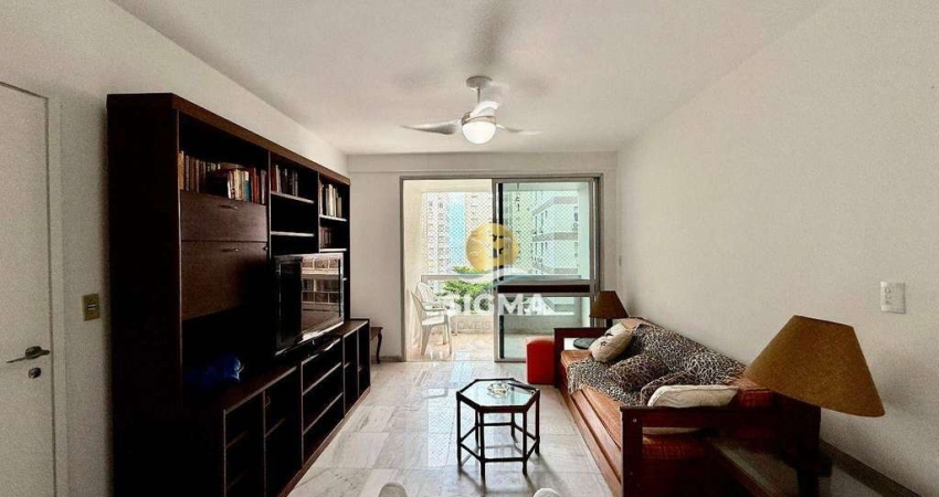 Apartamento com 2 dormitórios à venda, 90 m² por R$ 720.000,00 - Pitangueiras - Guarujá/SP